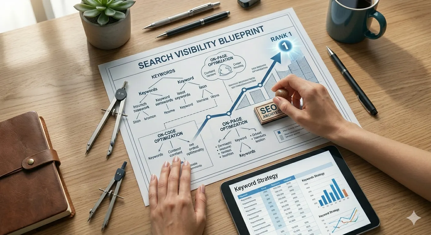 SEO strategy and visibility